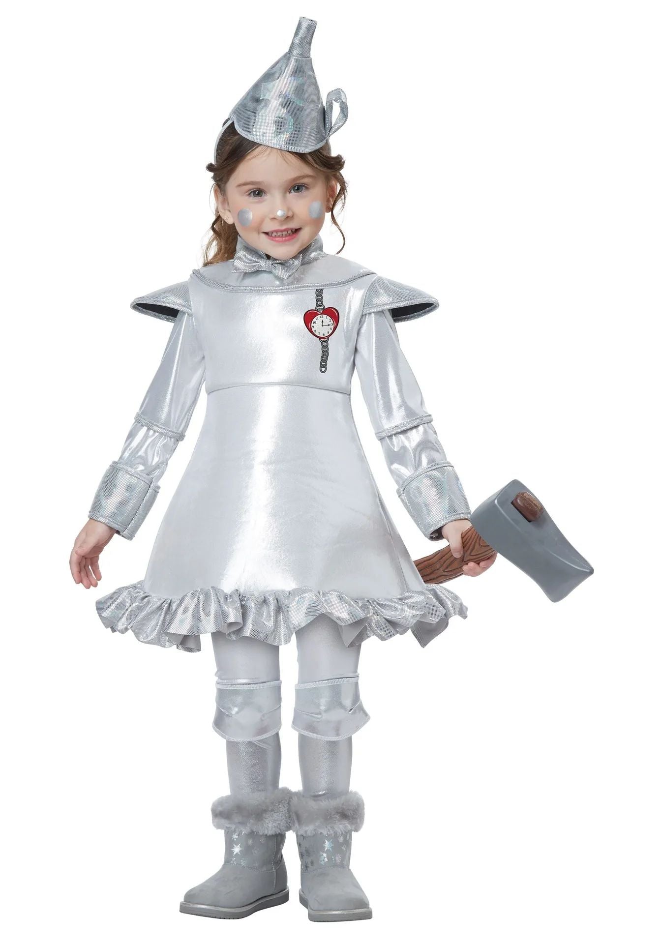 Halloween Cosplay Tin Man Costume Parent-children Clothing Adult Male Iron Man Costume Wizard of Oz Performance Stage Costumes