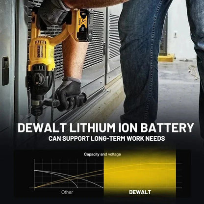 Bateria DEWALT 20V 6AH recarregável de íon de lítio carregador DCB118 Parafusadeira furadeira elétrica sem escovas DCD805 ferramenta elétrica