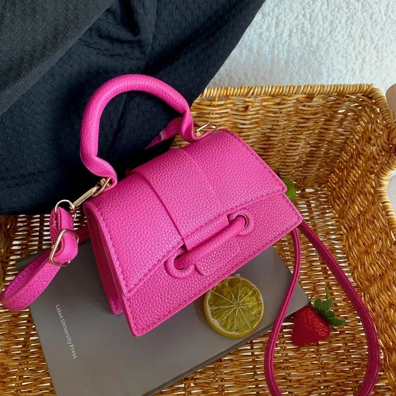 Trend Shoulder Bags Womens Solid Advanced Crossbody Bag Shoulder Clutch Bag Fashion Mini Purse Shopping Cosmetic Storage Handbag