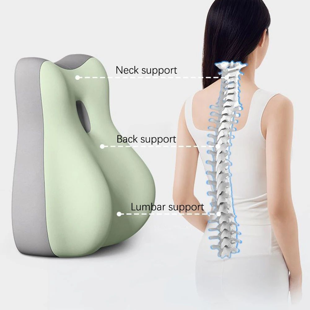 Ergonomic Adult Waist Pillow Cushion Couples Walk Room Assist Lift Hip Pillow Cushion Abdomen Pillow Car Waist Support