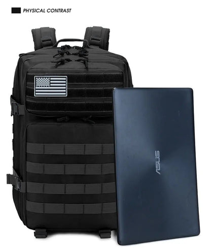 Mochila Tática Militar Exército 60L Masculina de Viagem Grande Capacidade Mochilas Masculinas Impermeáveis Esportes ao Ar Livre Bolsas Multifuncionais