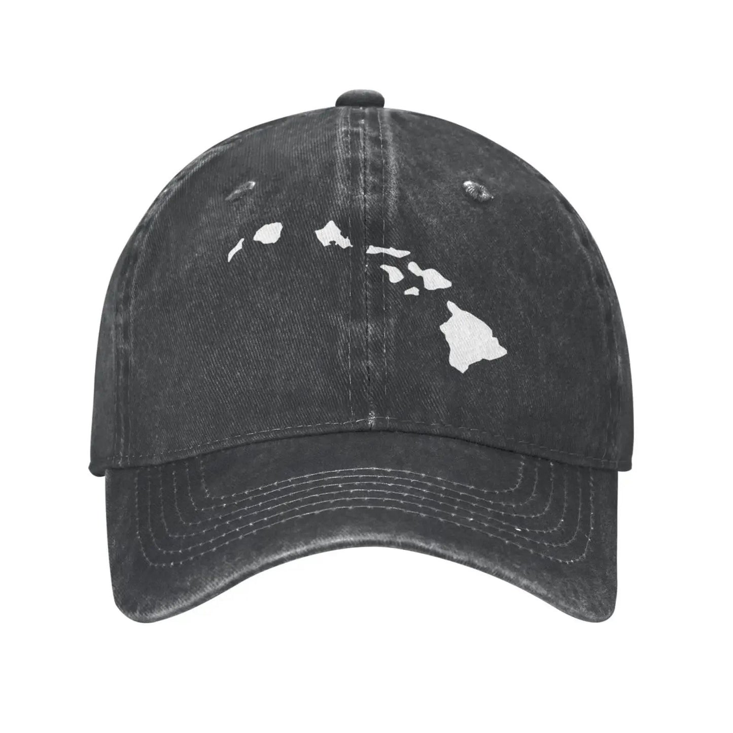 Hawaii Hawaiian Island Baseball Cap Dad Trucker Hat Adjustable Unconstructed for Men Women