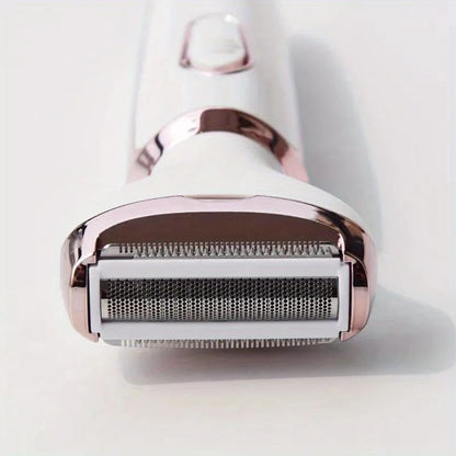 4-in-1 ladies 'multifunctional electric hair remover set Ladies bikini trimmer USB charging eyebrows nose hair face leg portable