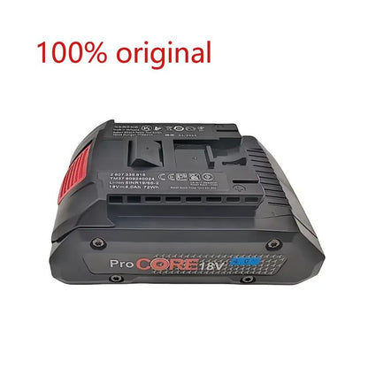 A bateria ProCORE de 18V e 21700 é adequada para substituir a bateria da ferramenta elétrica sem fio Bosch Professional
