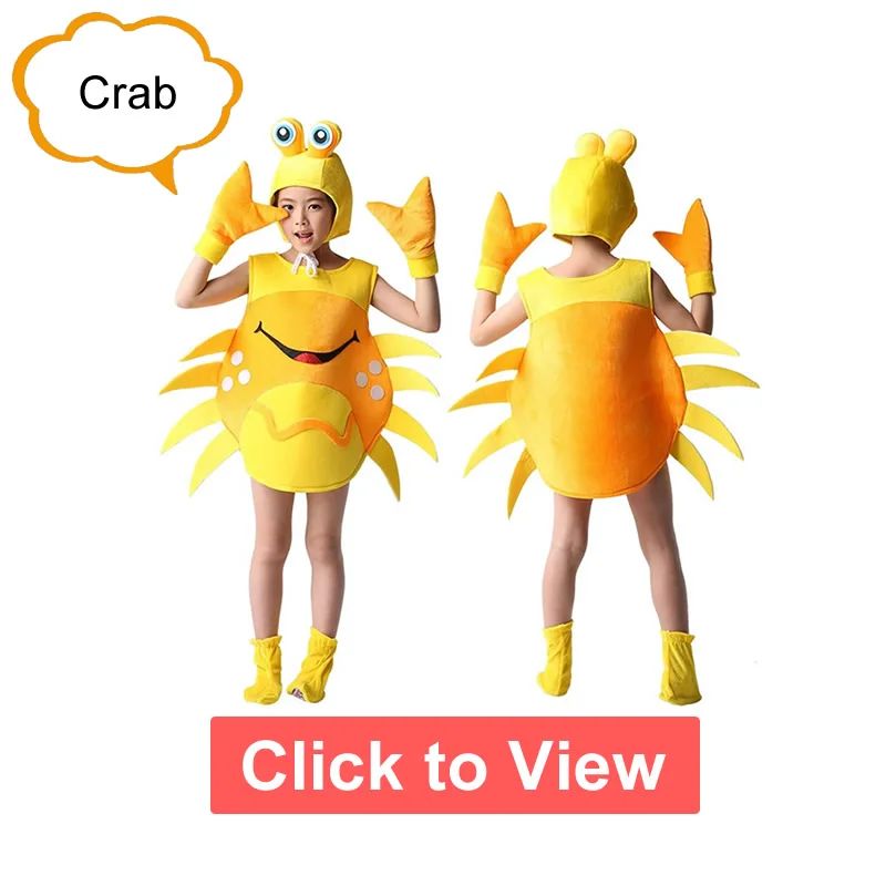 Sea Turtle Cosplay Costume Children‘s Marine animals Performance Clothing Set Hat Clothes Shoe Kids Anime Octopus Shark Dolphin