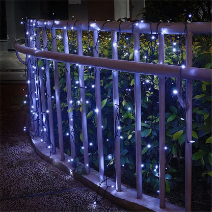 Solar String Lights Outdoor 20/50/100/200 LED Solar Waterproof Lights with 8 Lighting Mode Garland Lights for Tree Party Decor