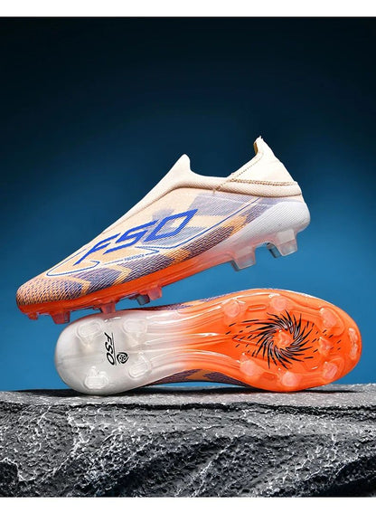 Men Football Boots Professional Society Cleats Original TF/FG Top Quality Indoor Soccer Shoes Booties Comfortable Sneaker Tenis