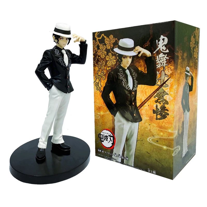 Boneco de Anime Demon Slayer Kimetsu No Yaiba Tanjiro Nezuko Zenitsu Figurine Inosuke Guerreiro Bonecos de Ação Colecionáveis Brinquedo Modelo