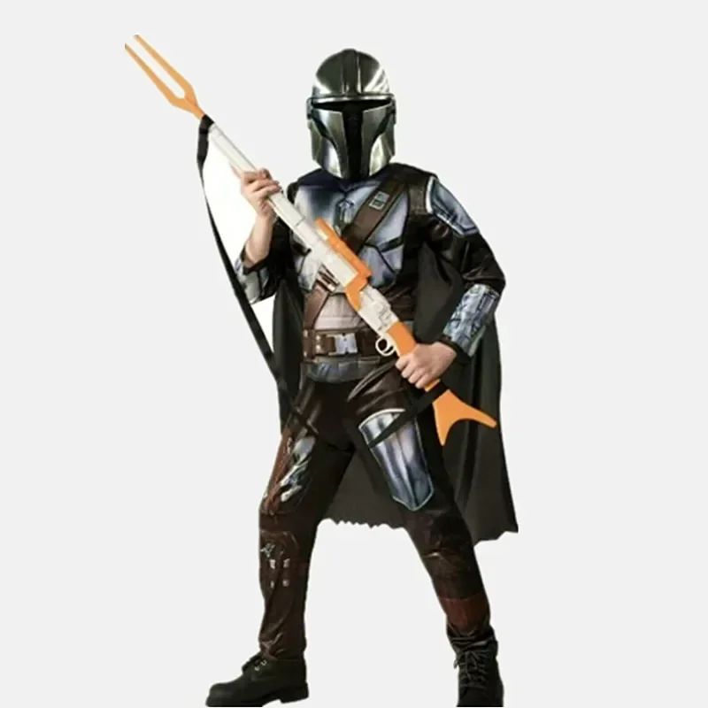 Mandalorian Beska Armor Children Cosplay Clothing Halloween Mask Gift