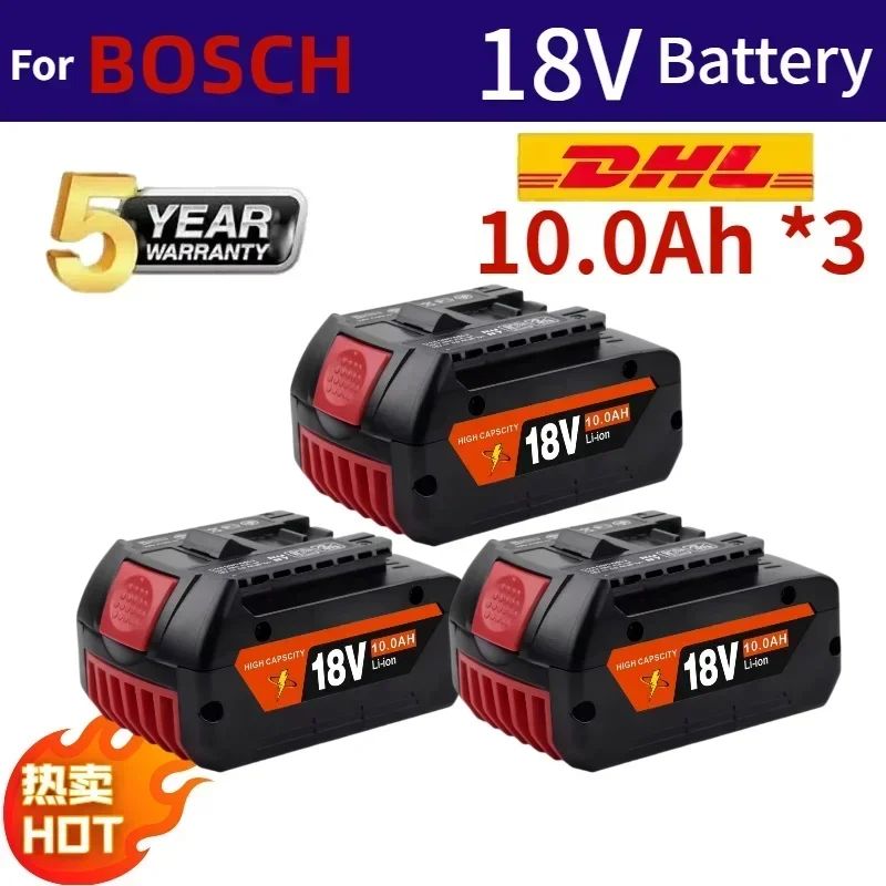 Para bateria Bosch Profissional 18V 12.0Ah, compatível com GBA GBH GSR GSB, bateria de substituição para BAT618 BAT609 BAT620