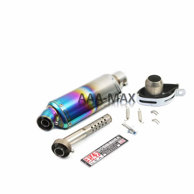 38-51MM Universal Yoshimura Motorcycle Exhaust Escape Muffler DB Killer Moto Pipe Motorbike 100cc-1000cc CRF230  ATV GP Scooter