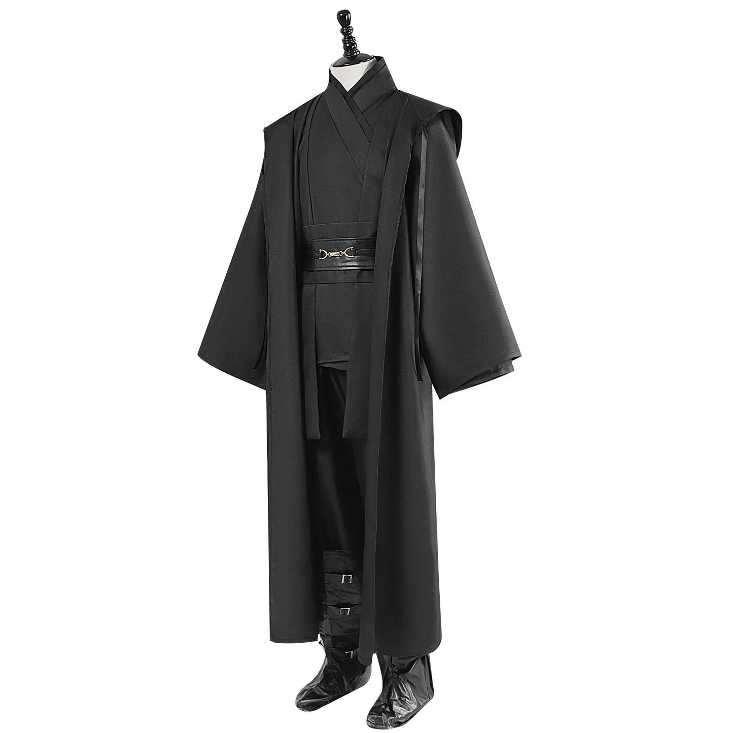 Obi Wan Kenobi Jedi Warrior Cosplay Costume Adult Kids Unisex Cloak Friar Uniform Robe Full Set Halloween Carnival Outfits
