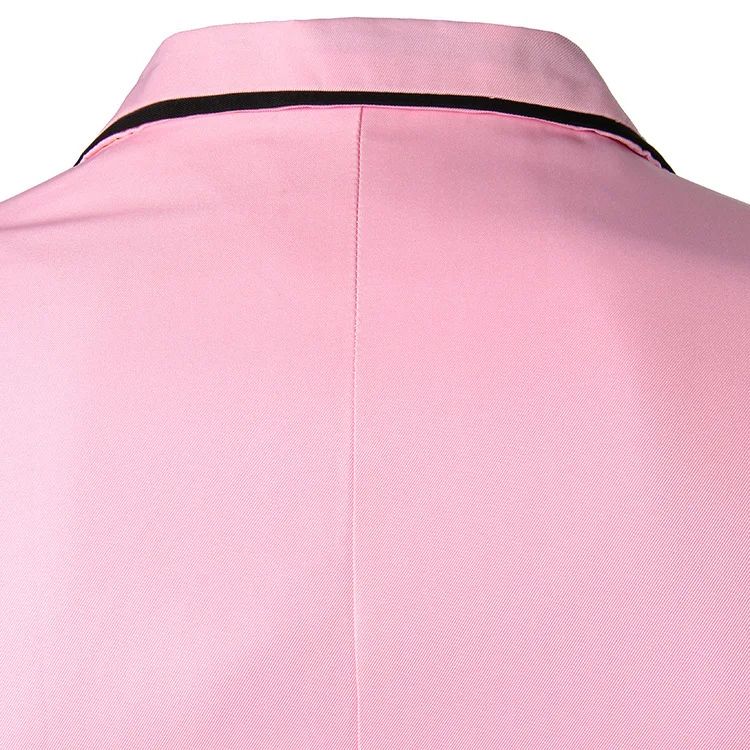 Cross-Border Color Block Single Suit 2024 Men's Casual Western-Style Long Sleeve Slimming Business Jacket Smooths Your Silhouett