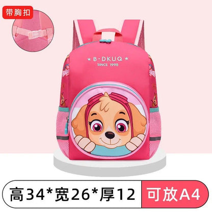 Mochila escolar de jardim de infância para meninos, desenho animado fofo de dinossauro, para estudantes, bebês de 2 a 5 anos, mochila de menina, mochila Homem-Aranha