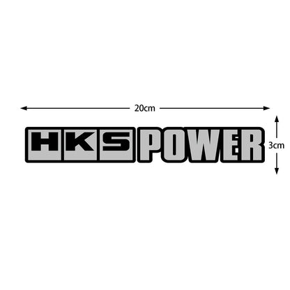 Para Adesivo HKS JDM Decalques de Corrida Moto Scooter Janela Automotiva Para-choque Decoração de Carro Acessórios Modificados ADVAN