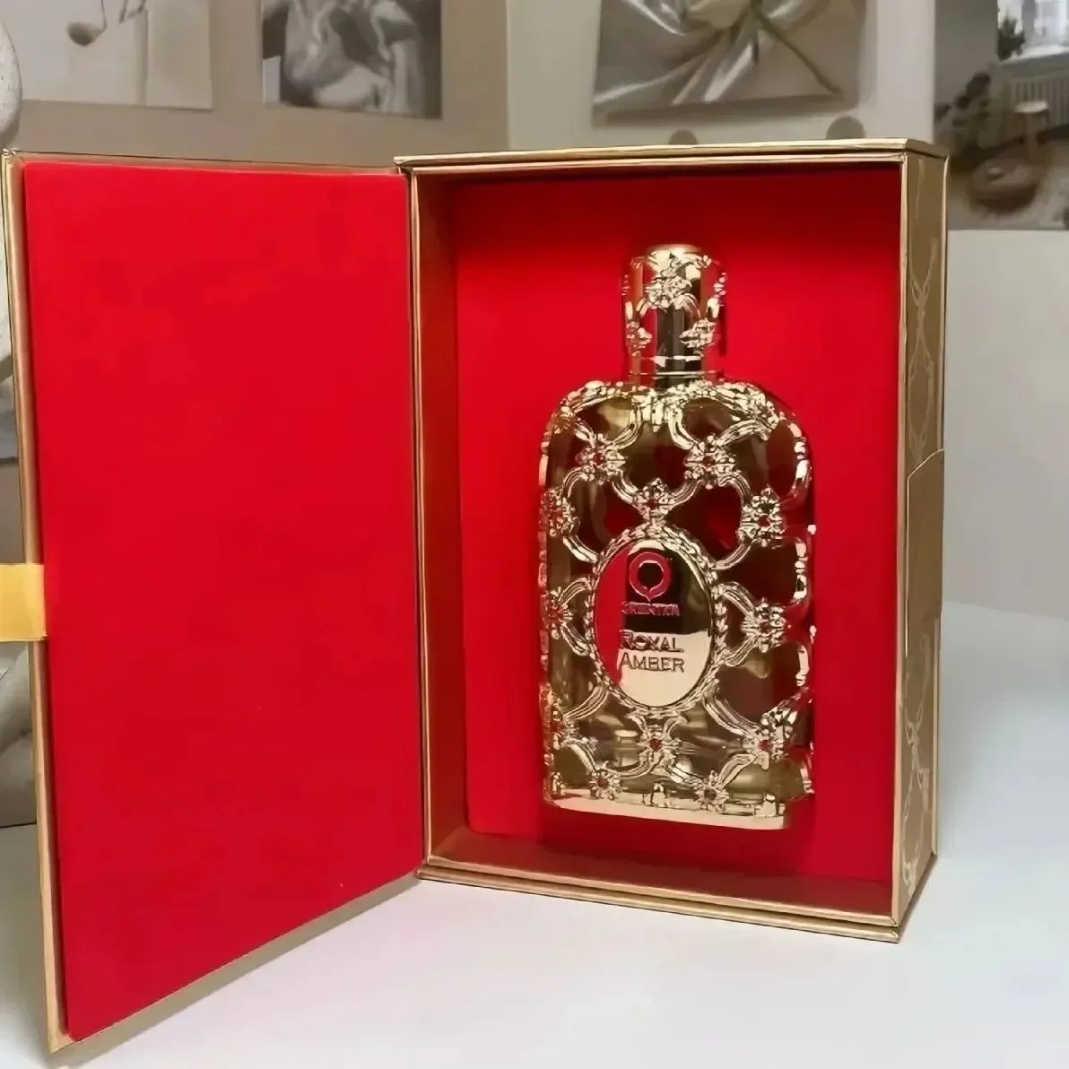 Presentes Duradouros de Perfume Orientica Royal Amber Rouge Oud Açafrão Masculino Feminino Eau De Spray Unissex Frasco de Vidro Neutro Colônia de Rosa Longa