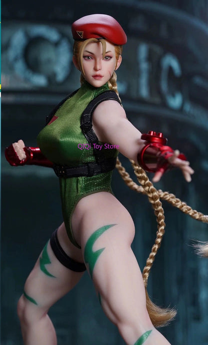 Boneca de Soldado Móvel Spot 1/6 Street Fighter Jiami Lutando com a Guerreira P020