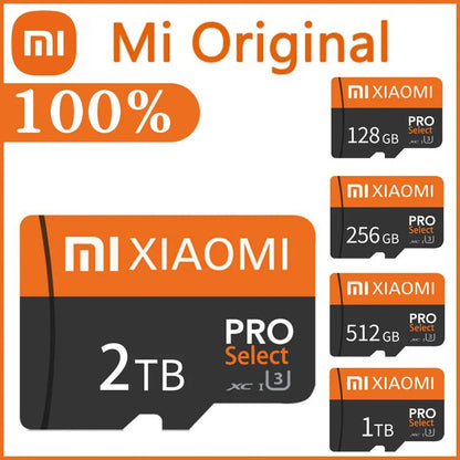 Cartão Micro TF SD Xiaomi de Capacidade Real 1TB 512GB 256GB Cartão de Memória de Alta Velocidade Cartão De Memória 128GB para Sony Lenovo Nintendo
