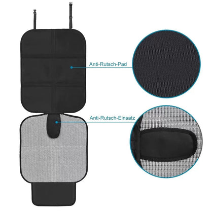 Universal Child Safety Anti-Scratch Mat Pads Kids & Baby Seat Cover Oxford PU Leather Cushion Accessory All-season Applicable
