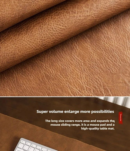 Retro Mousepad Large Mouse Pad Waterproof Non-slip PU Suede Desk Mat Computer Keyboard Desk Pad Mouse Mats Gaming Accessories