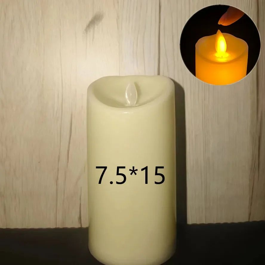 1~10PCS Swing LED Candles Flameless Flickering Light Flameless Candle for Christmas Wedding Decor Birthday Party Supplie  ?