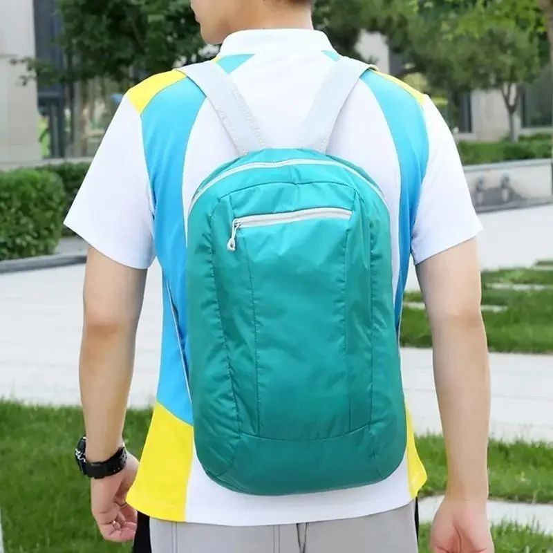 Mochila Dobrável Leve à Prova D'água Portátil para Esportes, Viagens e Caminhadas - Equipamento Durável para Aventuras ao Ar Livre