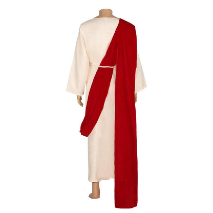Jesus Cosplay Costume Adult Men Plus Jesus Wig And Beard Jesus Costume Men Jesus Christ Costume Jesus Halloween Jesus Robe