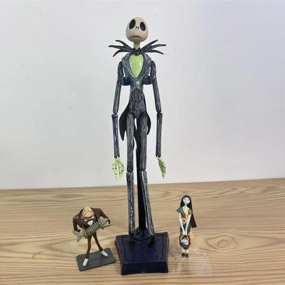Disney The Nightmare Before Christmas Anime Figure Jack Skellington Model Desktop ornaments Halloween Room Decoration Toy Gifts