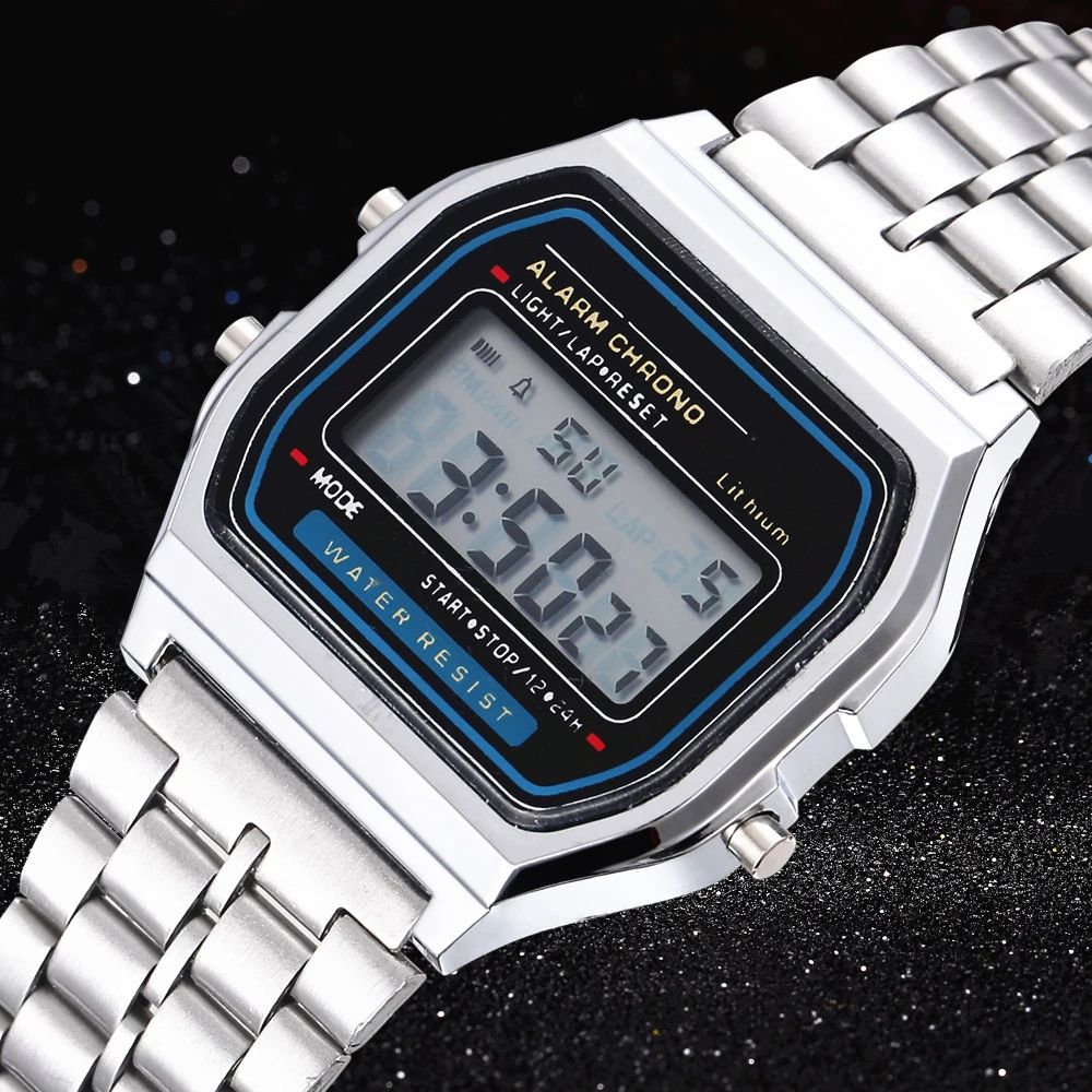 New Digital LED Watch For Men Multifunction Alarm Electronic Clock Waterproof Simple Men Women Stopwatch LED Watches Clocks