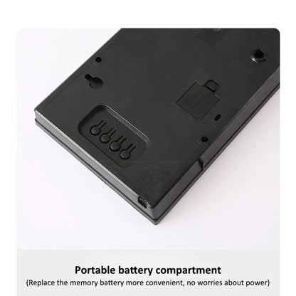 Digital Large Wall Clock Alarm Temperature Date Calendar Display 8 Sets of Alarm Clocks 14'' Electronic LED Clock Plug in Use