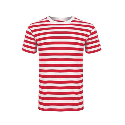 Wheres Youth Family Wally Costume Short Sleeves Glasses and Hat Socks Unisex  Adults Halloween Cosplay Costume