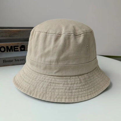 Korean Big Head Washed Denim Bucket Hats Men Cotton Sun Hat Plus Size 64cm Oversize Bob Panama Unisex Big Size Fisherman Cap