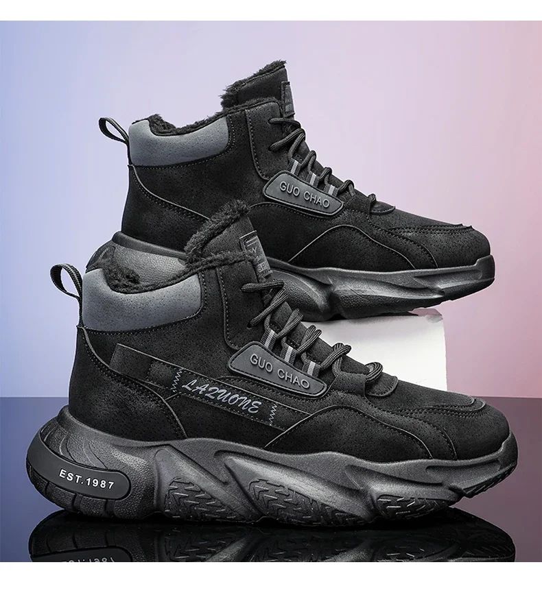 Winter Sport Shoes for Men Sports and Leisure Loafers Ankle Boots Casual Shoes Casual Sneaker Platform Sports Shoes Fashion New