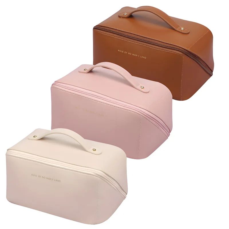 Makeup Organizer Female Toiletry Kit Bag Make Up Case Storage Bags Pouch Luxury Lady Box Portable Zip Cosmetic Bag for Travel