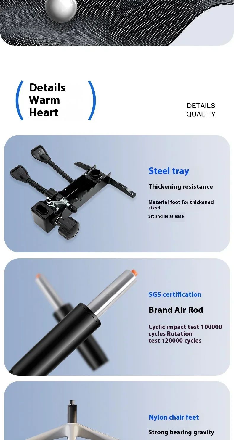 Comfortable Ergonomic Study Chairs Home Office Chair Adjustable Sedentary Not Tired Bureaustoel Household and Office Supplies