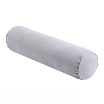 1PC Removable Cylindrical Soft Long Pillow Neck Bolster Pillow Roll Headrest Corduroy Comfortable Pillow Case Cushion with Cover