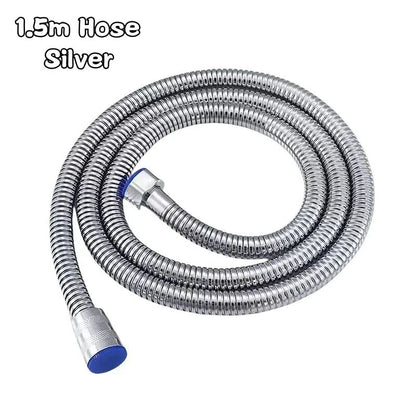 SUS 304 Stainless Steel Bathroom Handheld Shower Head High Pressure Water Saving Sprayer Nozzle Supercharged Rainfall Showerhead