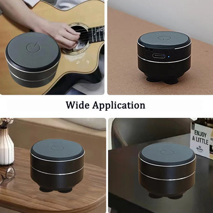 Mini Alto-falante por Condução Óssea Estéreo por Vibração Áudio Digital TWS Bluetooth Sem Fio Alto-falantes Portáteis de Metal Dropshipping