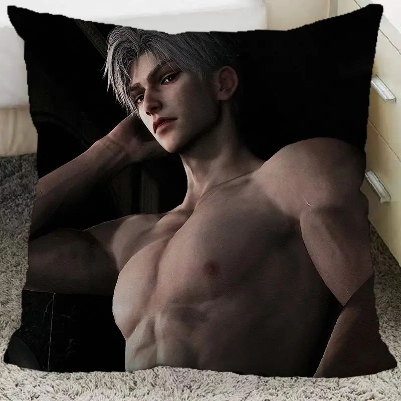 Game Love and Deepspace Sylus Pillow and Pillowcase Double Sided Pattern Throw Pillows 40x40cm