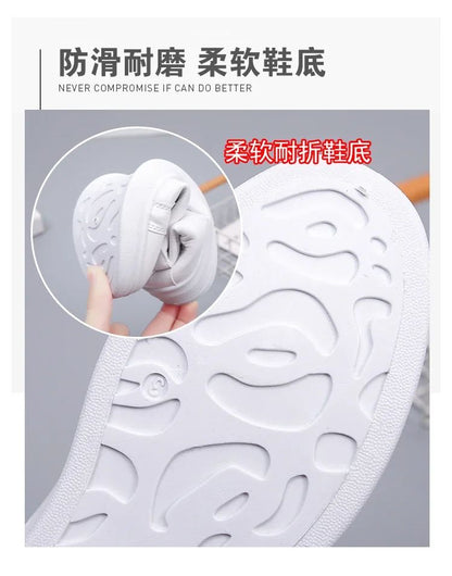 Women Leather Pu Casual Shoes New 2024 Woman Shoes Fashion Embroidered White Sneakers Breathable Flower Lace-Up Women Sneakers