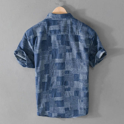 Summer cargo shirts men fashion short sleeve mens shirt workwear men's Tops loose Casual clothes for Young men