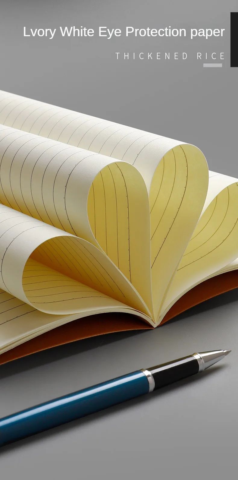 Vintage Kraft Cover A5 Notebook - Blank/Grid/Lined Writing Paper for Diary, Planner, School & Office Supplies