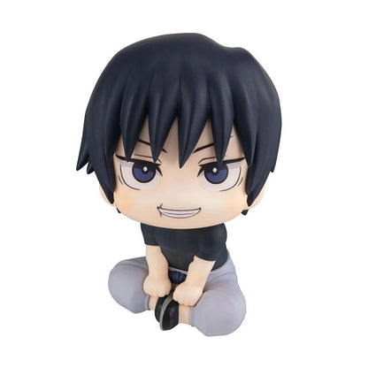 10cm Jujutsu Kaisen Anime Figure Look Up Versão Q Satoru Gojo/Geto Suguru Boneco de Ação Fushiguro Toji/Okkotsu Yuta Estatueta