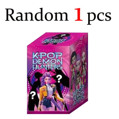 2025 Hot Anime KPop Devil Hunter Boneca de Vinil Rumi Mira Zoi Personagem Máscara de Vinil Blind Box Enfeite de Brinquedo Presente de Aniversário