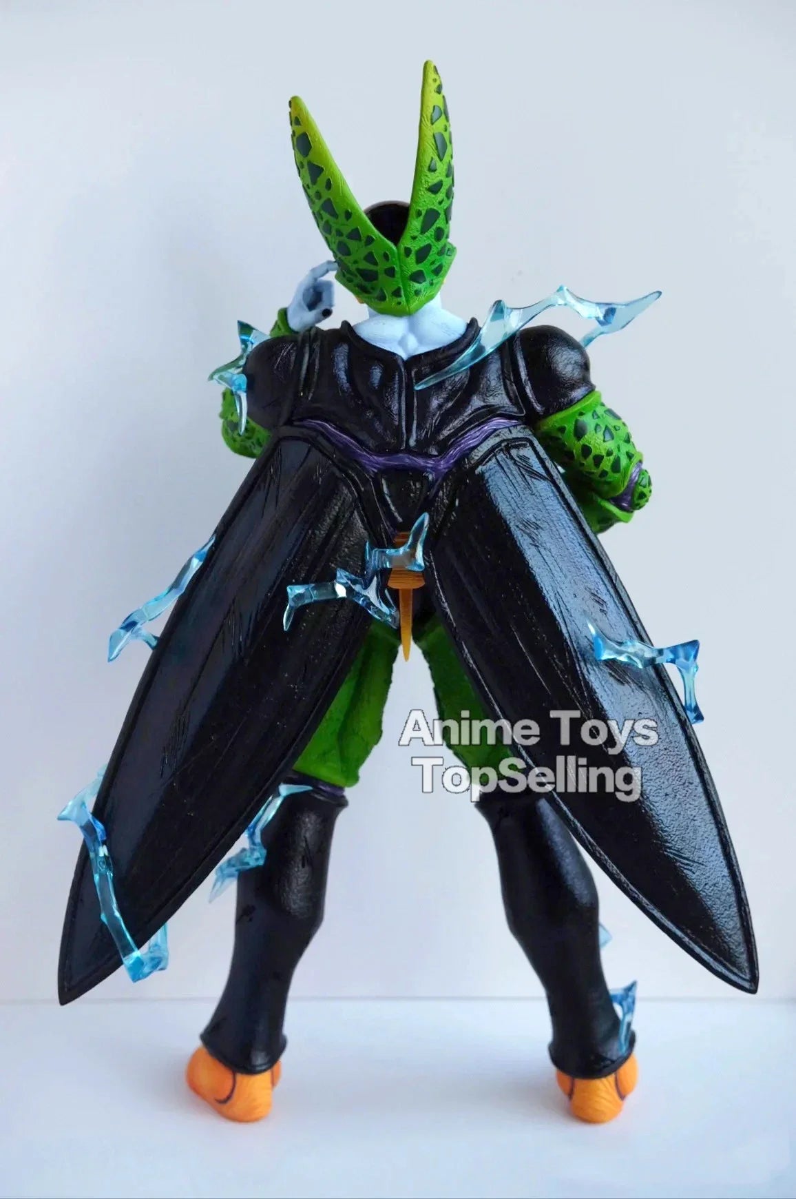 35cm/13,7in Anime Dragon Ball Z Figura Explosão Cell Figure PVC Modelo Colecionável Brinquedos Presentes