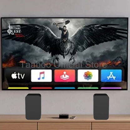 Caixa de Som Bluetooth 3 polegadas 40W Ativa 360 Echo Sound System Áudio HiFi Óptico USB AUX para Gamer Home Theater Computador
