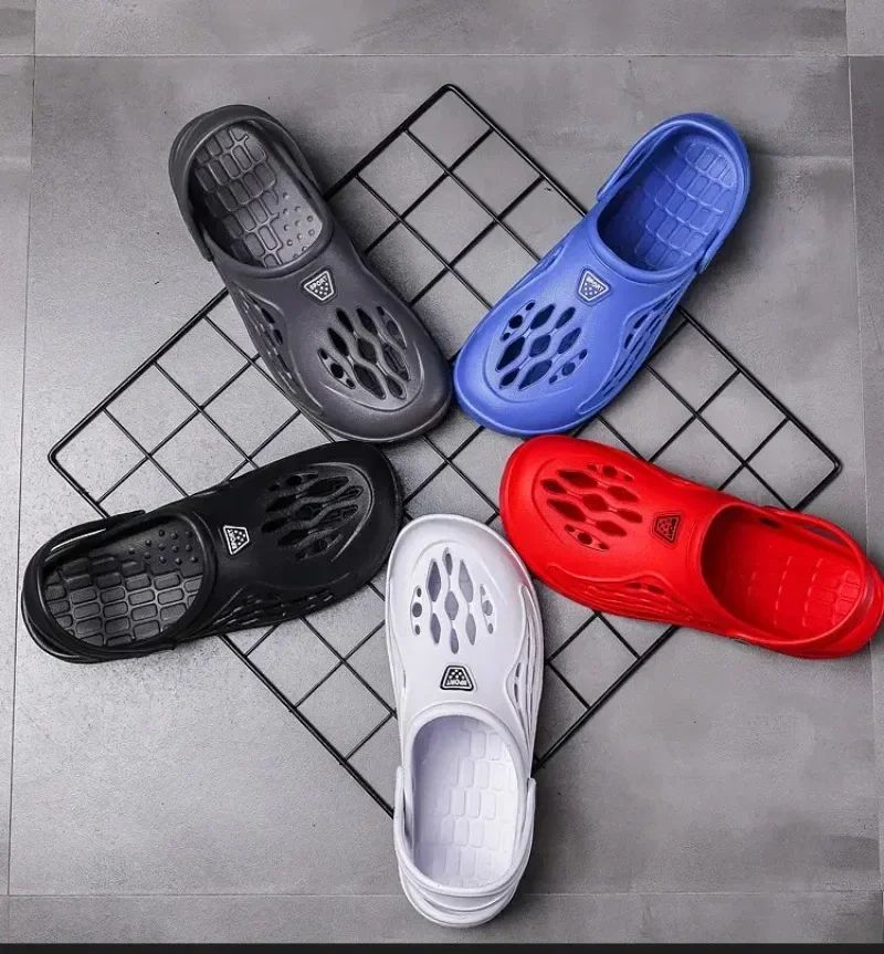 Outdoor Sandals for Men and Women Summer Clogs EVA Slippers Plus Size 47 48 49  Men Garden Shoes Beach Sandals Breathable Clogs