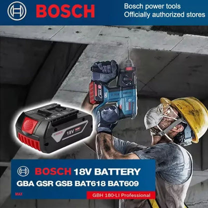100% Original 18v 6Ah 5Ah 3Ah BOSCH Professional 18V 18650 Bateria 18V Li-ion Substituição para BAT609 BAT609G BAT618 BAT618G
