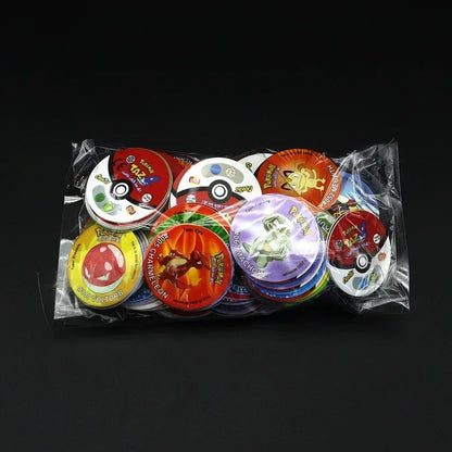 Pokémon Tazos 1/2/3 Geração 160/100/141pçs Card Pogs Pikachu Charizard Treinador Coleção Completa Jogo de Cartas Cheetos Chipitaps Tap
