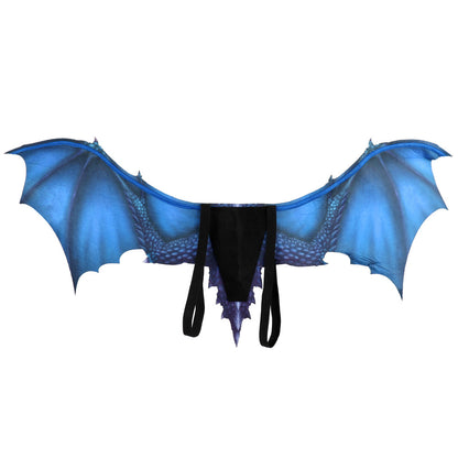 Adult  New Year Decoration Carnival Party Animal Costume cosplay Dinosaur dragon demon Face mask and wings